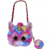 Мини-сумочка  Фантазия единорог разноцветная TY