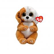 Мягкая игрушка  Раглз собачка бело-коричневая 15 см TY