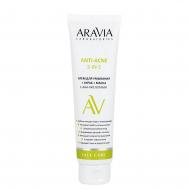 Крем для умывания + скраб + маска с aha-кислотами  anti-acne 3-in-1, 100 мл Aravia Laboratories