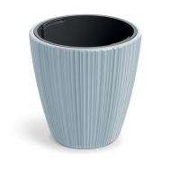 Кашпо  Oro d30 h30 см светло-серый с вкладышем Prosperplast