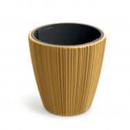Кашпо  Oro d35 h35 см горчица с вкладышем Prosperplast