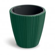 Кашпо  Oro d39 h40 см зеленый с вкладышем Prosperplast