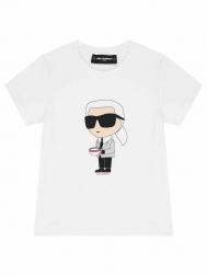 Футболка KARL LAGERFELD KIDS