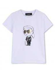 Футболка KARL LAGERFELD KIDS