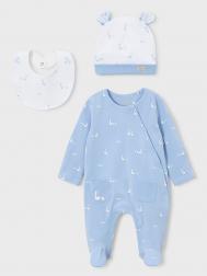 Пижама+шапка+нагрудный MAYORAL