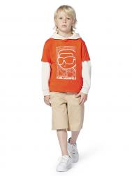 Футболка KARL LAGERFELD KIDS