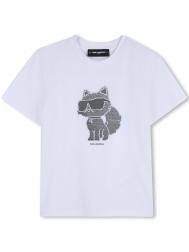 Футболка KARL LAGERFELD KIDS