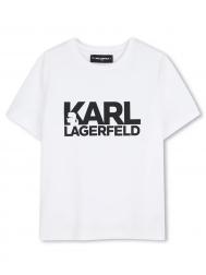 Футболка KARL LAGERFELD KIDS