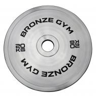 Диск олимпийский стальной 20 кг  BGPLST200 Bronze Gym