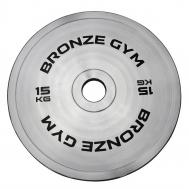 Диск олимпийский стальной 15 кг  BGPLST150 Bronze Gym