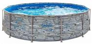 Каркасный бассейн круглый 366х91см  SwingStone Design P20012369603/3BNA1213 Mountfield