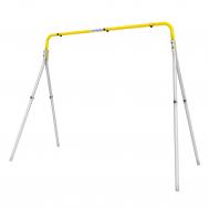 Качели двойные  без качелей R.103.28.04 серый\жёлтый Romana