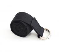 Ремешок для йоги 180см  OK-YST180 черный OKPRO