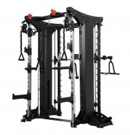 Мультикомплекс на базе машины Смита с кроссовером с двумя весовыми стеками по 90,5 кг  RDT803-90 REBEL