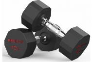 Гантели обрезиненные 2шт по 10кг  Г2100ОБР PROIRON