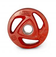 Диск обрезиненный олимпийский 5 кг, d50 мм  COP-5 Protrain