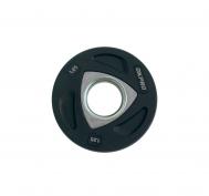 Диск олимпийский полиуретановый 1,25 кг  OK2037A-125-G серый лого OKPRO