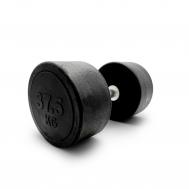 Гантель круглая обрезиненная 37,5кг  PRO DBRND37_5PBK UnixFit