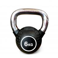 Гиря полиуретановая с хромированной ручкой 6 кг  KB2015-6 Protrain