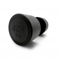 Гантель круглая обрезиненная 47,5кг  PRO DBRND47_5PBK UnixFit