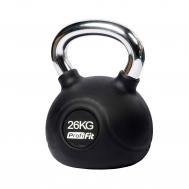 Гиря обрезиненная с хромированной ручкой 26кг Profi-Fit