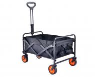 Тележка для кемпинга, дачи и сада, с оранжевыми колесами, до 125 кг  SQ-WT01 DFC