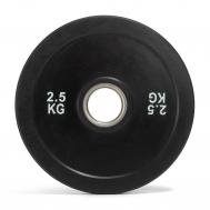 Диск бамперный 51мм, обрезиненный 2.5кг  VF-D51025 VictoryFit