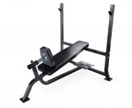 Скамья со стойками под штангу  GORILLA 208641/208642 DFC