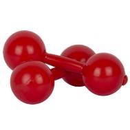 Гантели пластмассовые.0,8кг (2шт) с наполнителем DSAthletic