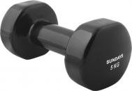 Гантель 5кг  IR92005 6062981 черный Sundays Fitness