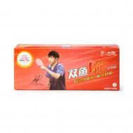 Мяч для настольного тенниса  3*** , профессиональный. ITTF Approved, 10шт V111F10 белый Double Fish