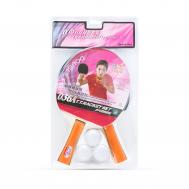 Набор для настольного тенниса  2 ракетки и 3 мяча 036A Double Fish