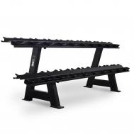 Стойка для гантелей (500 кг)  DumRack 10 PRO DBRK10PBK500 UnixFit