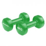 Гантель в виниловой оболочке 4кг  MAK-VD-4K Makfit