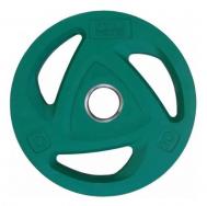 Диск обрезиненный олимпийский 10 кг, d50 мм  COP-10 Protrain