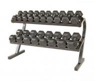 Подставка под гексагональные гантели  Economy Dumbbell 4058-02 под 10 пар, черный Perform Better