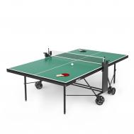 Теннисный стол Compact indoor 18mm MDF  Line TT18CINDGR Green UNIX