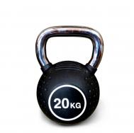 Гиря полиуретановая с хромированной ручкой 20 кг  KB2015-20 Protrain