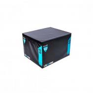 Плиометрический бокс  Soft Plyometric Box LP8151-XL 91,4x76,2x61 см, черный\синий Live Pro