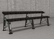 Стойка для  фитнесс гантелей X-shape, на 10 пар YouSteel