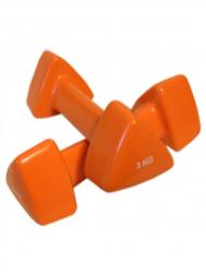 Гантели для дэробики в виниле 4 кг 069013/4 Nobrand