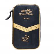 Ракетка для настольного тенниса с сумкой-чехлом  CK-208 Double Fish