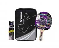 Набор (1 ракетка, 3 мяча Champion 3* 40+, чехол)  LEGENDS 800 788488 DONIC