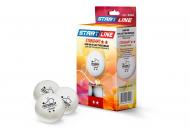 Мячи 2* New  Standart (6 шт) 8332 белый Start Line