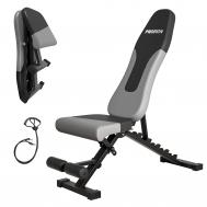 Скамья силовая с эспандерами  СКАМ01 PROIRON