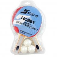 Набор для настольного тенниса (2 ракетки, 3 шара)  BR-17 0 star START UP