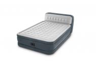 Надувная кровать  Headboard Airbed 152х236х86см со спинкой 64448 Intex