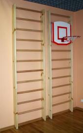 Шведская стенка 280х80см перекладина 40х30мм Гимнаст