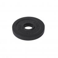 Диск тренировочный обрезиненный 2,5 кг  VICTORY черный DHS