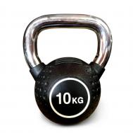 Гиря полиуретановая с хромированной ручкой 10 кг  KB2015-10 Protrain